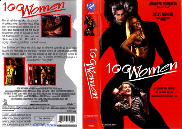 100 WOMEN (vhs-omslag)